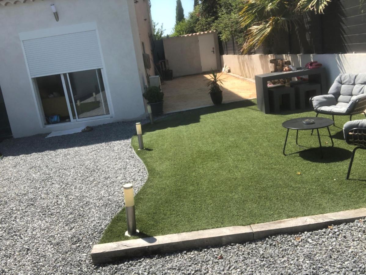 Charmant Studio Dans Villa - Parking - Jardin La Seyne-sur-Mer Kültér fotó
