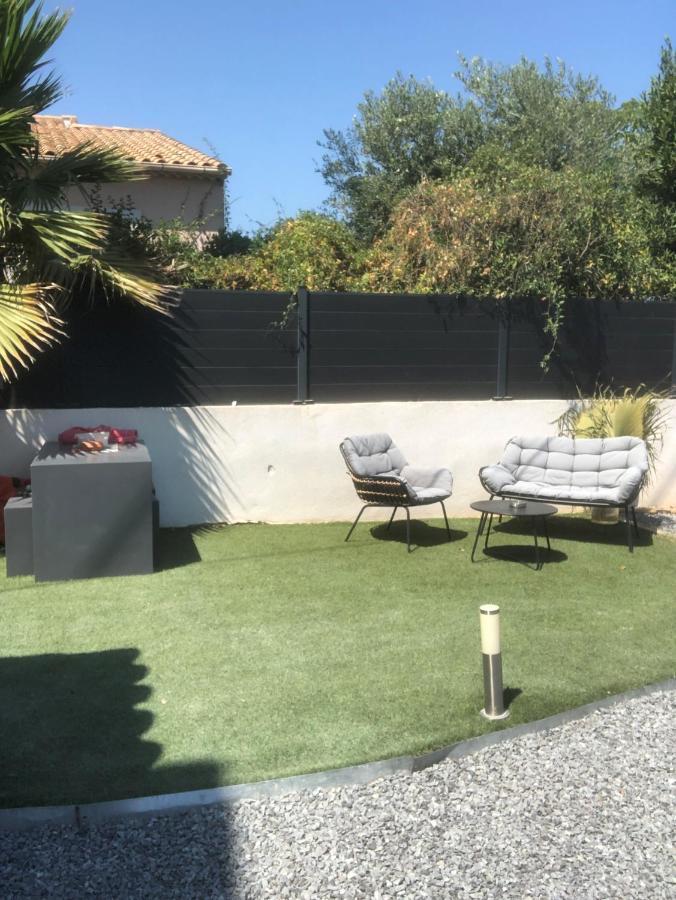 Charmant Studio Dans Villa - Parking - Jardin La Seyne-sur-Mer Kültér fotó