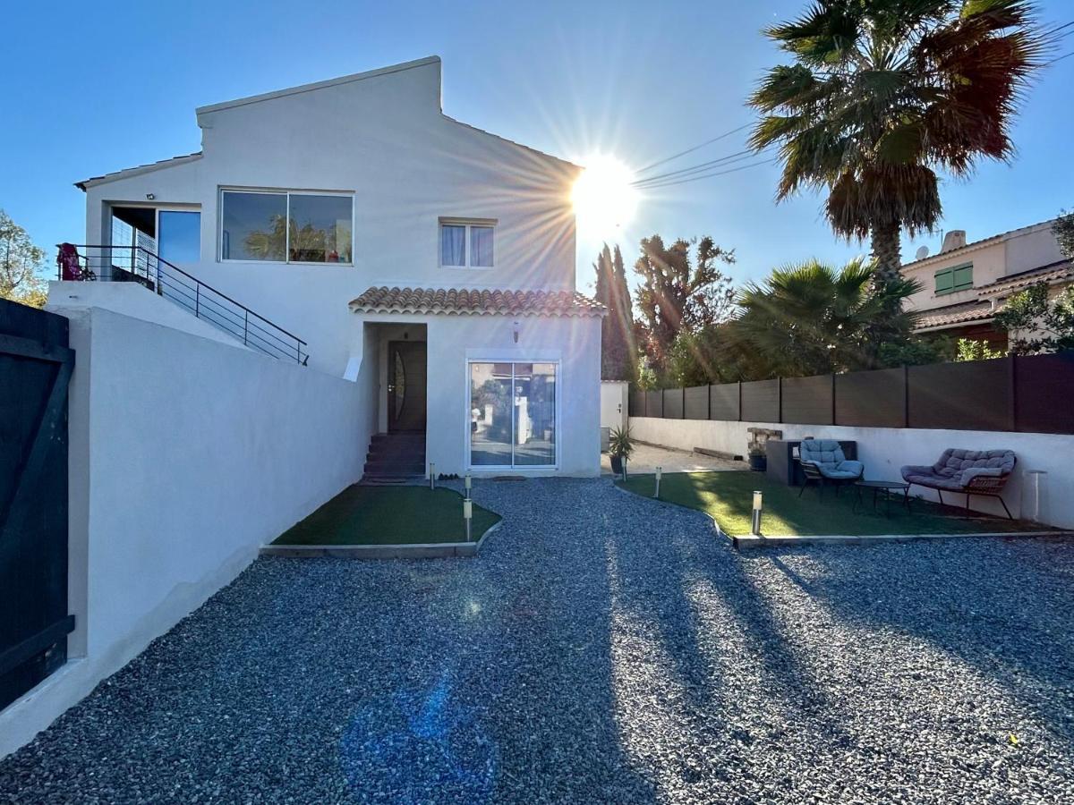 Charmant Studio Dans Villa - Parking - Jardin La Seyne-sur-Mer Kültér fotó